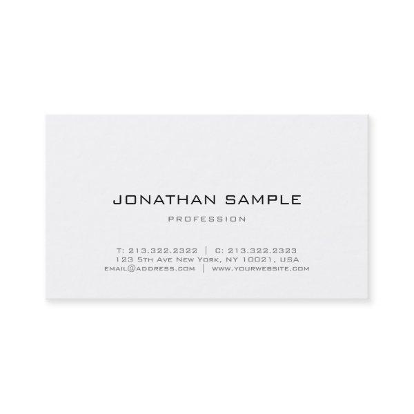 Trendy Cool Minimalist Design Modern Luxury Plain