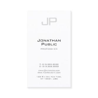 Trendy Creative Monogram Professional Clean Plain