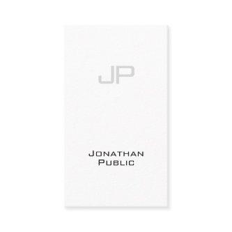 Trendy Creative Monogram Sleek Luxury Design