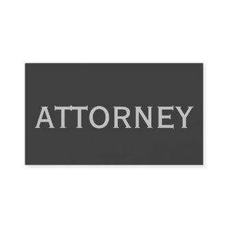 Trendy Cute Chic Plain Attorney
