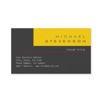 Trendy Cute Plain Grey Yellow