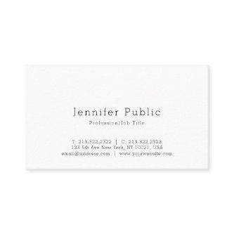 Trendy Elegant Minimalist Modern Simple Template