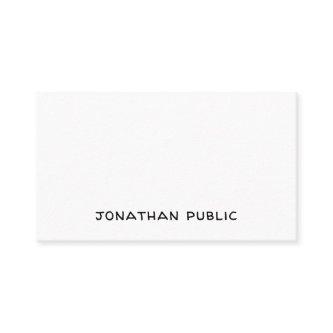 Trendy Elegant Minimalist Plain Professional Cool