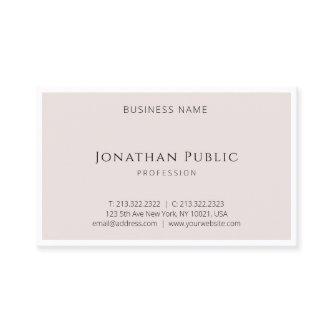 Trendy Elegant Minimalistic Design Modern Template