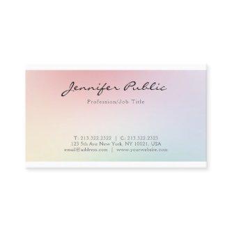 Trendy Elegant Modern Chic Design Professional