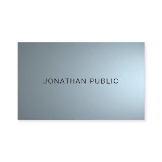 Trendy Elegant Professional Design Modern Plain