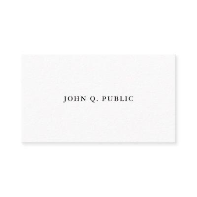 Trendy Elegant Simple Modern Minimalist Template