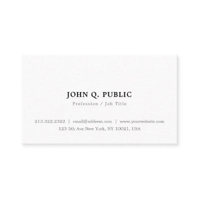 Trendy Elegant Simple Modern Minimalistic Design