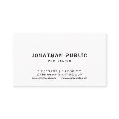 Trendy Elegant Simple Modern Professional Template