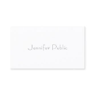 Trendy Elegant Simple Template Modern Professional