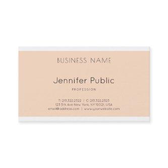 Trendy Elegant Stylish Graphic Design Luxury Plain