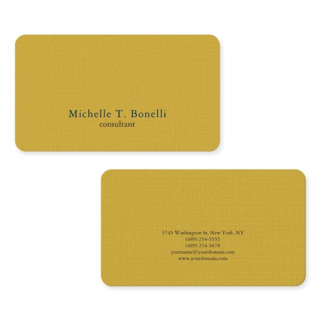 Trendy Gold Color Background Plain Creative Modern