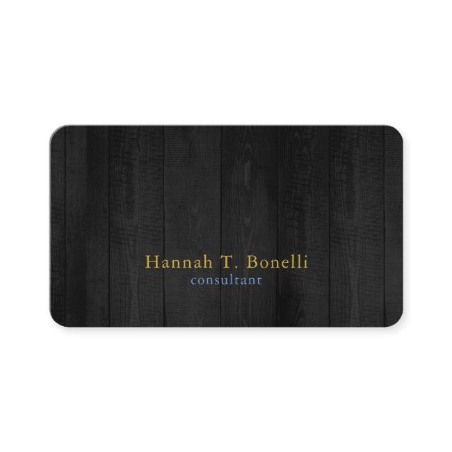 Trendy Grey Wood Gold Blue Plain Creative Modern