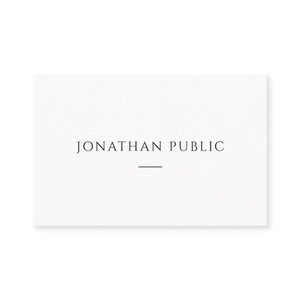 Trendy Minimalist Elegant Modern Simple Template