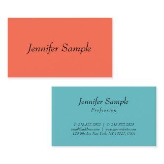 Trendy Minimalist Template Modern Elegant Design