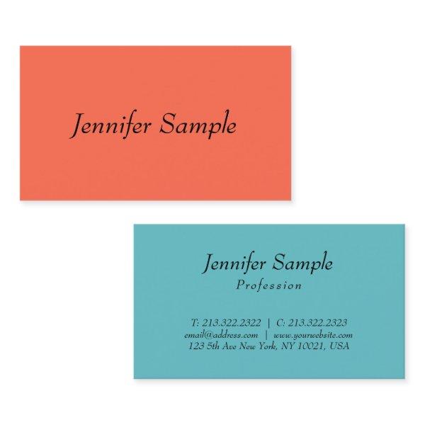 Trendy Minimalist Template Modern Elegant Design