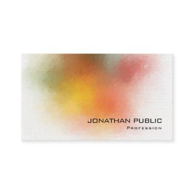 Trendy Modern Colorful Abstract Artwork Premium