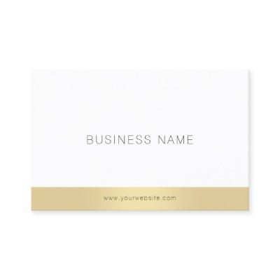 Trendy Modern Elegant Gold Simple Design Template