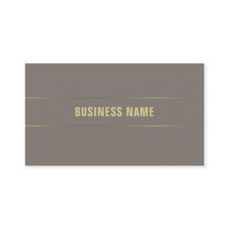 Trendy Modern Elegant Gold Stripes Plain Luxury