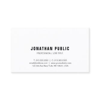 Trendy Modern Minimalist Design Elegant Template