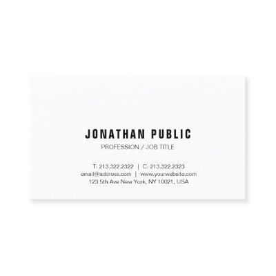 Trendy Modern Minimalist Design Elegant Template