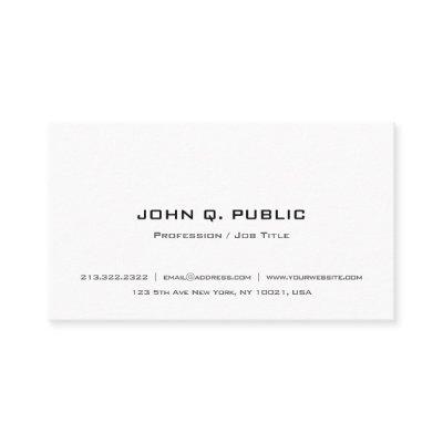 Trendy Modern Minimalist Elegant Simple Template
