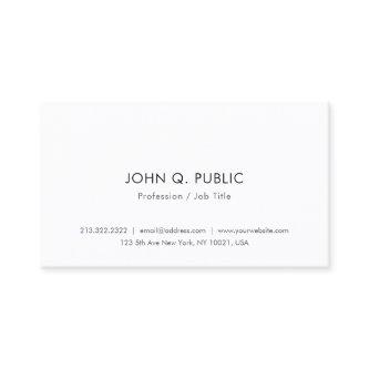 Trendy Modern Minimalist Elegant Simple Template