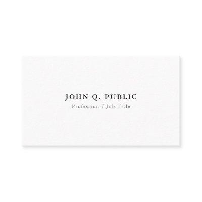 Trendy Modern Minimalist Elegant Simple Template