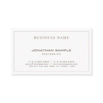 Trendy Modern Minimalistic Design Elegant Plain