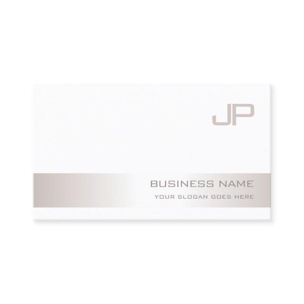 Trendy Modern Monogrammed Elegant Template