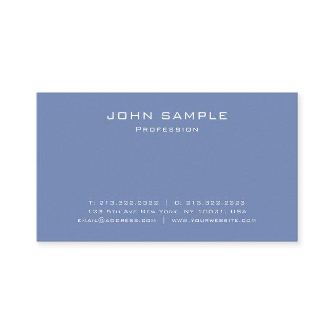 Trendy Modern Plain Professional Elegant Matte