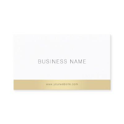 Trendy Modern Simple Design Elegant Gold Template