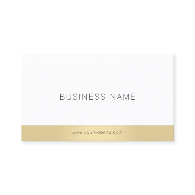 Trendy Modern Simple Design Elegant Gold Template