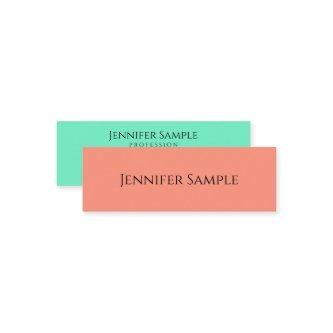 Trendy Modern Simple Elegant Professional Template Mini