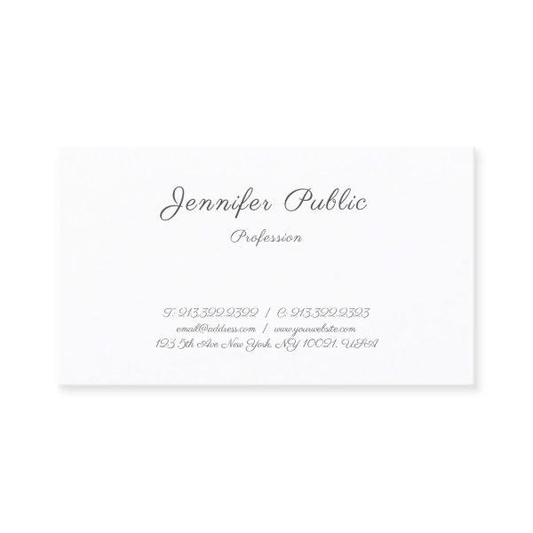 Trendy Modern Stylish Handwriting Simple Template
