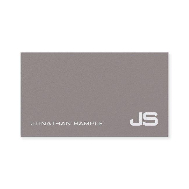 Trendy Monogram Plain Modern Classy Design Luxury