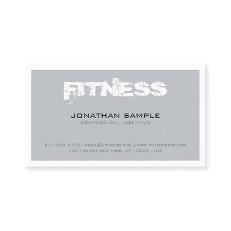 Trendy Personal Trainer Fitness Professional Plain