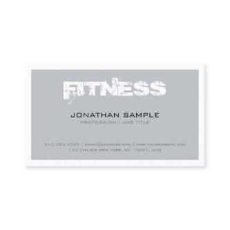 Trendy Personal Trainer Fitness Professional Plain