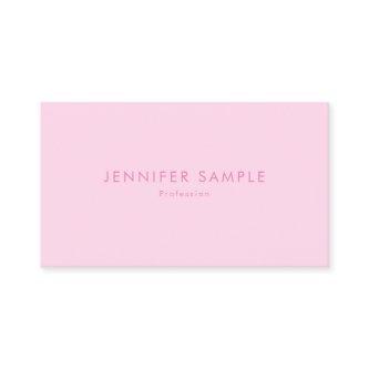 Trendy Pink Professional Simple Template Modern