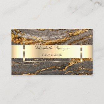 Trendy Professional Gold Stripe Marble