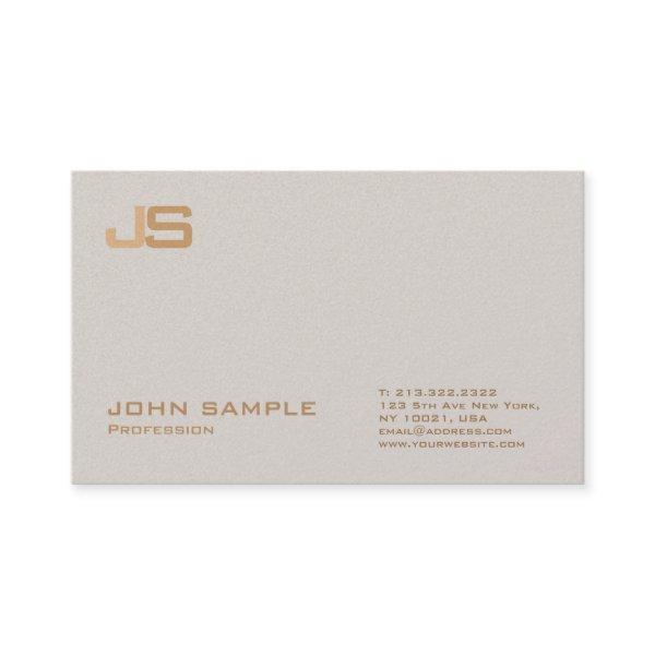 Trendy Professional Premium Pearl Finish Monogram