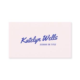 Trendy Retro Handwritten Typography Pink