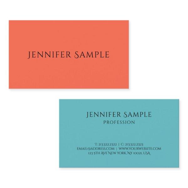 Trendy Simple Template Modern Elegant Professional