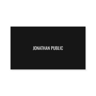 Trendy Sleek Design Black White Template B&W Cool