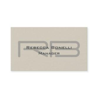 Trendy Style Monogram Minimalist Plain Simple