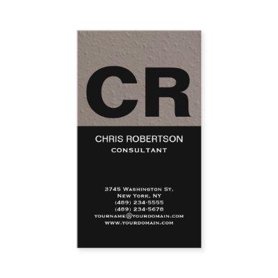 Trendy Stylish Huge Monogram Consultant