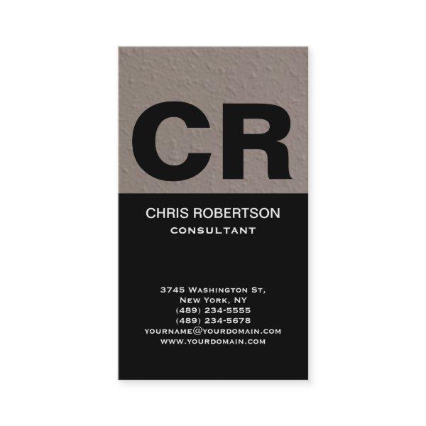 Trendy Stylish Huge Monogram Consultant
