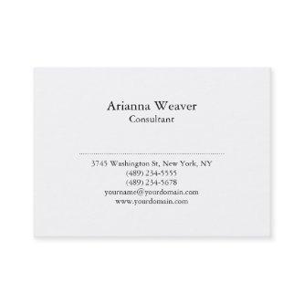 Trendy Stylish Professional Plain Black White