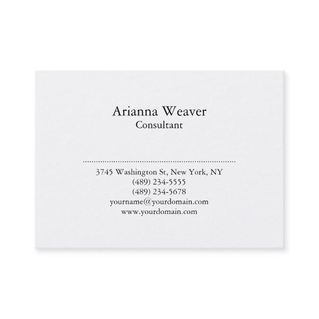 Trendy Stylish Professional Plain Black White
