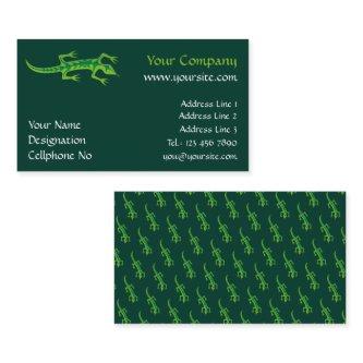 Tribal Lizard Green